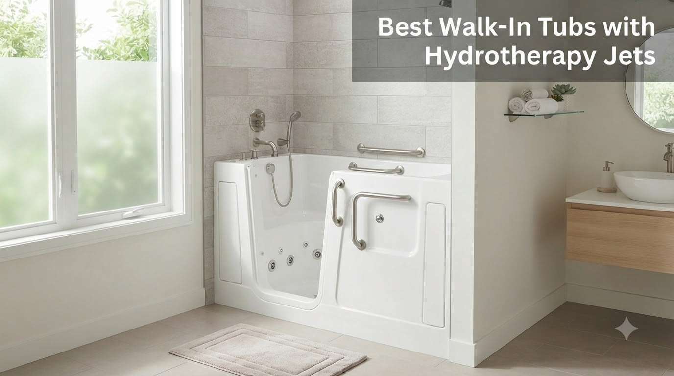 Best Walk-In Tubs with Hydrotherapy Jets