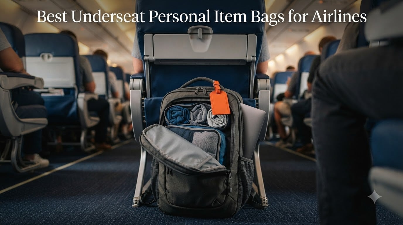 Best Underseat Personal Item Bags for Airlines