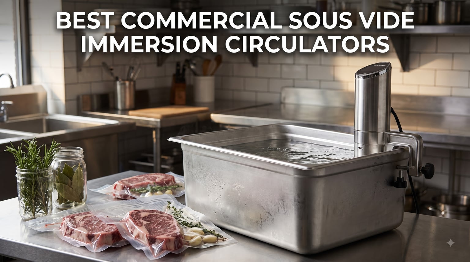 Best Commercial Sous Vide Immersion Circulators