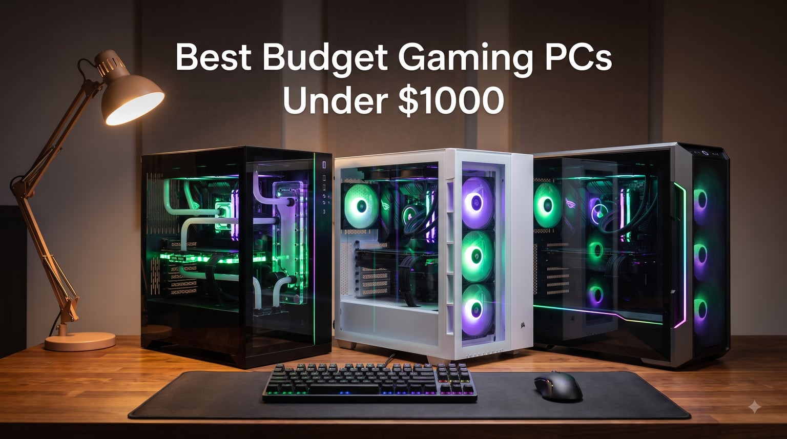 Best Budget Gaming PCs Under $1000