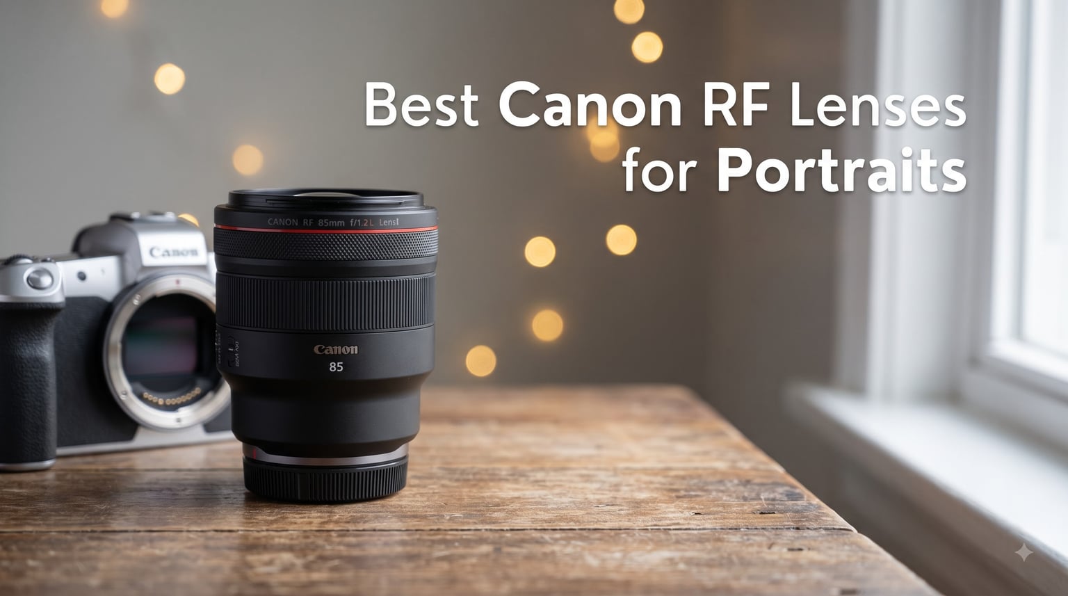 Best Canon RF Lenses for Portraits