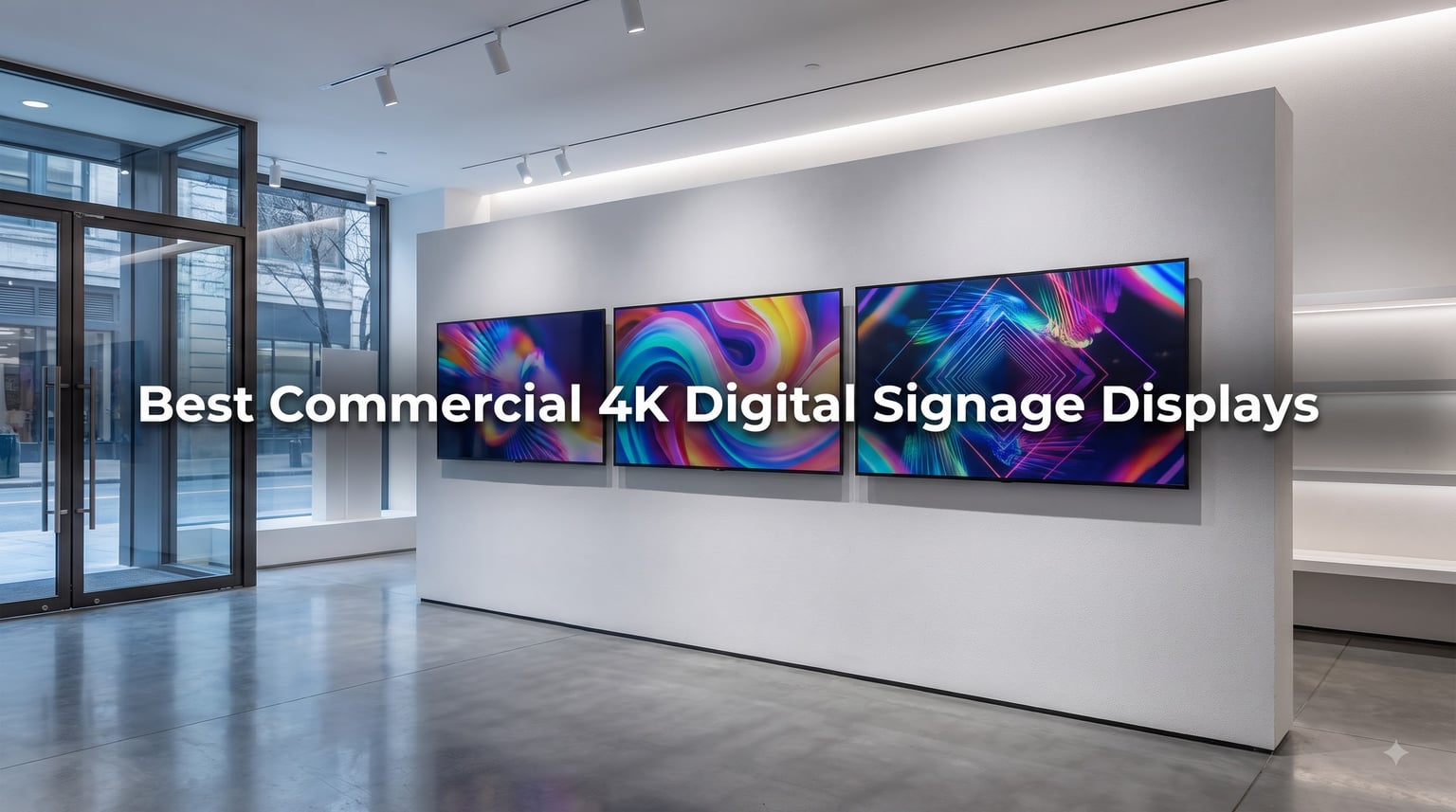 Best Commercial 4K Digital Signage Displays