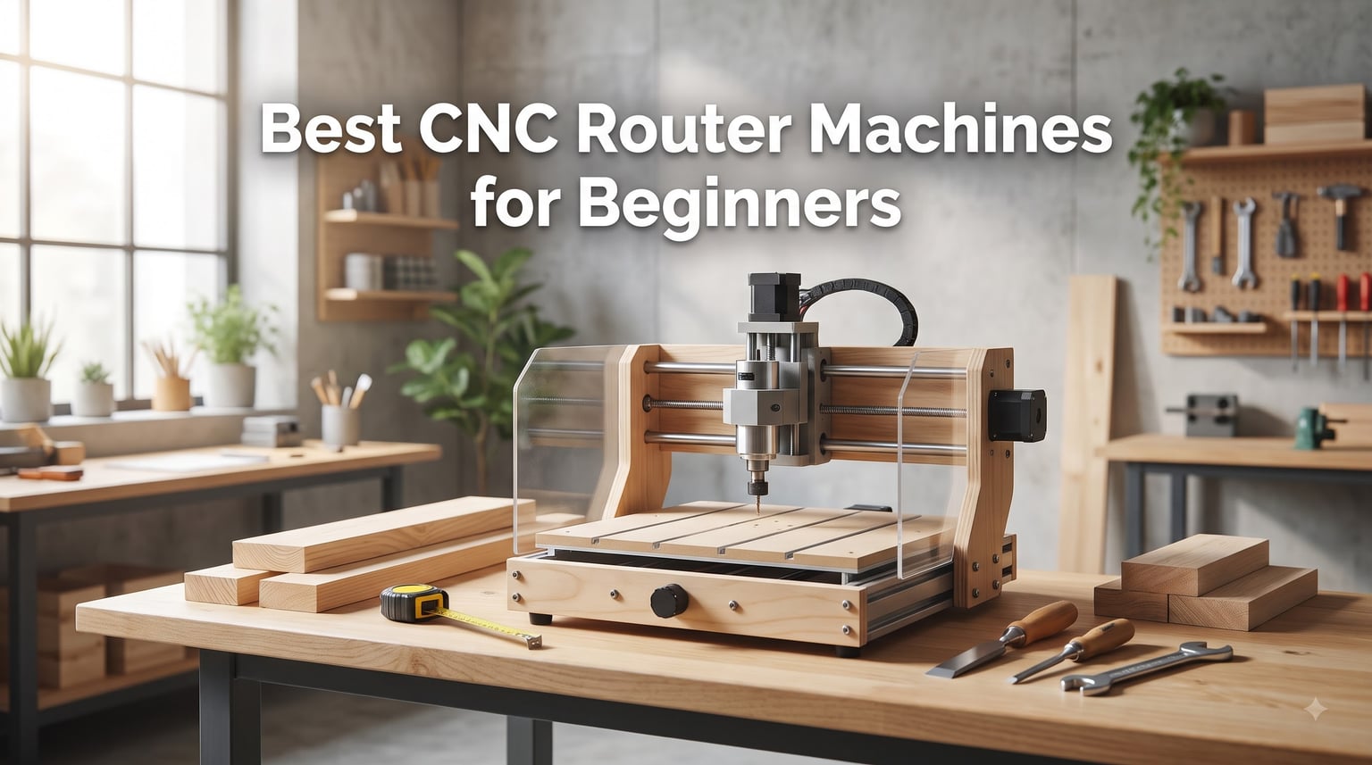 Best CNC Router Machines for Beginners