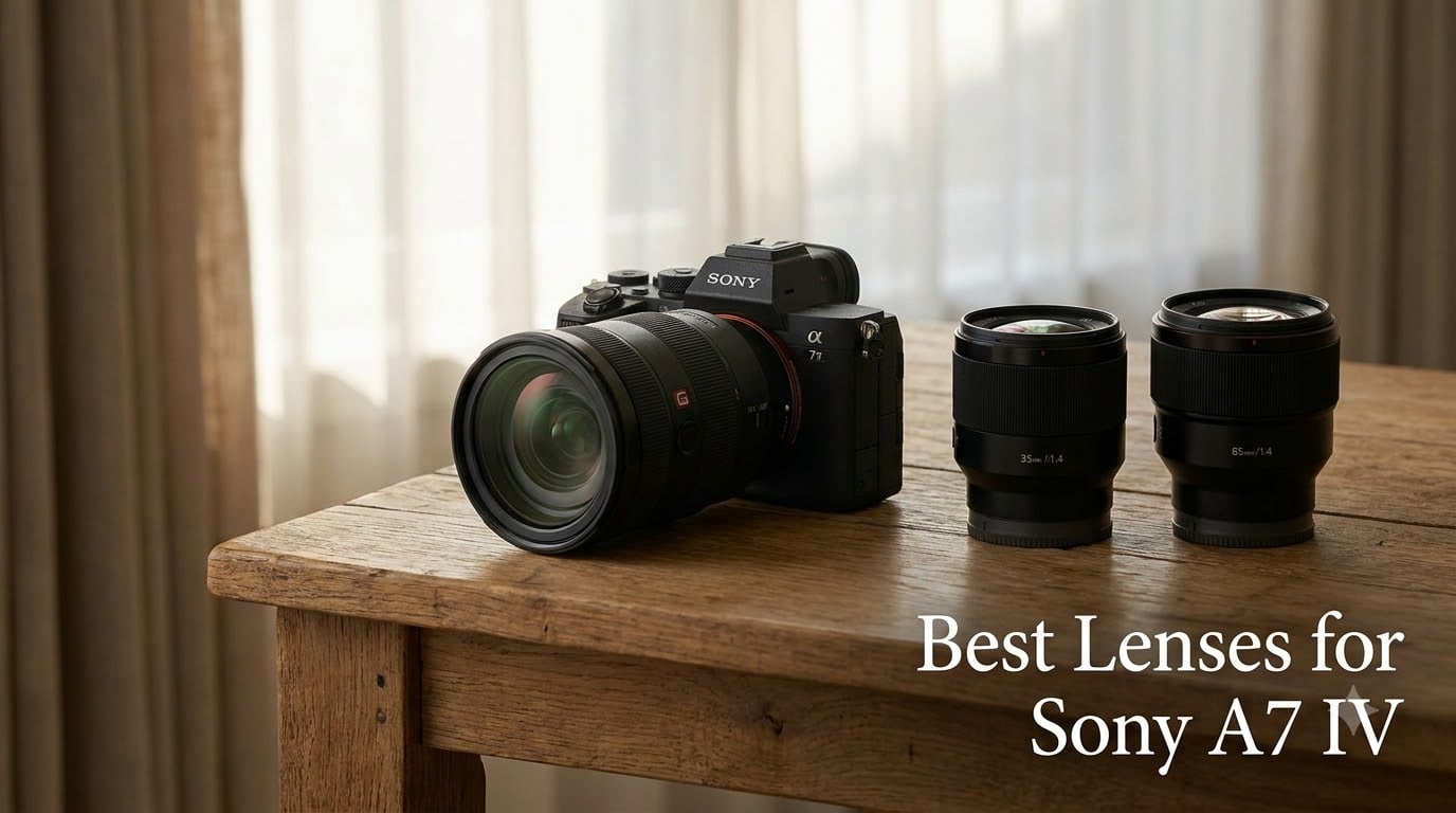 Best Lenses for Sony A7 IV