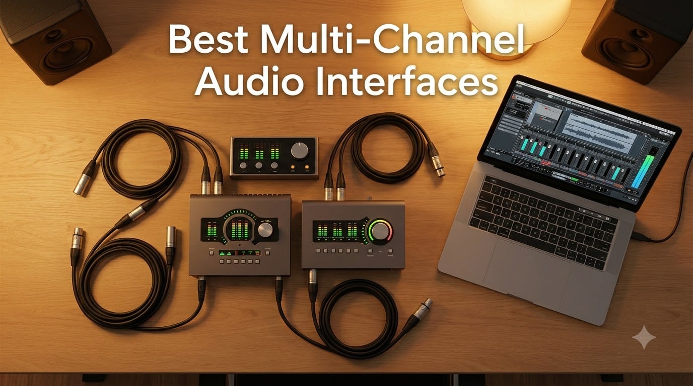 Best Multi-Channel Audio Interfaces