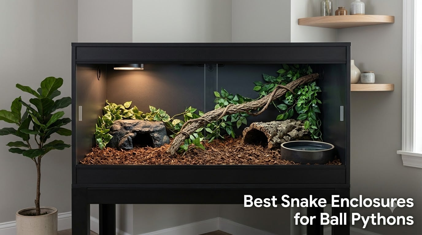 Best Snake Enclosures for Ball Pythons
