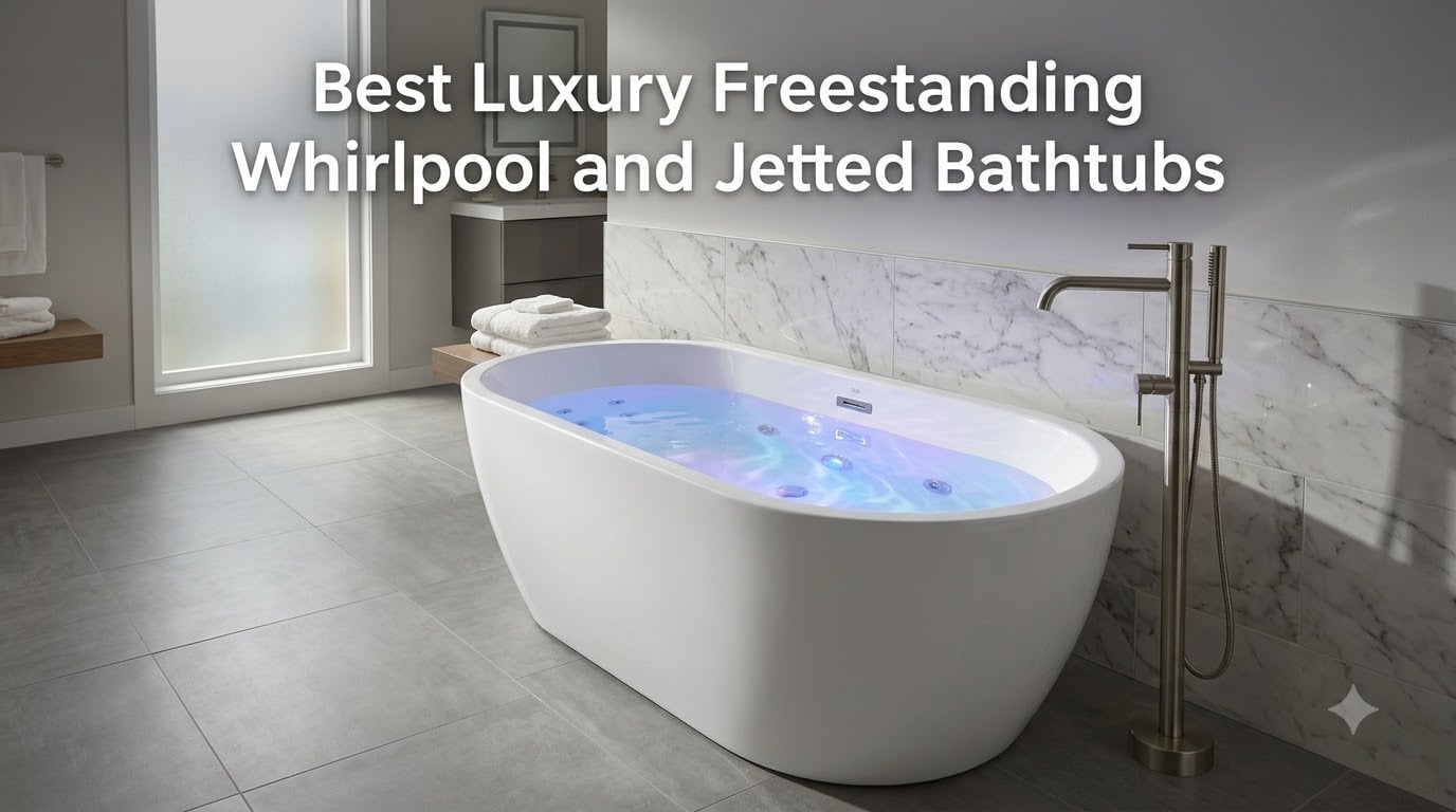 Best Luxury Freestanding Whirlpool and Jetted Bathtubs