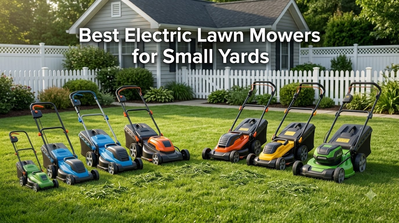 Best Electric Lawn Mowers for Small Yards