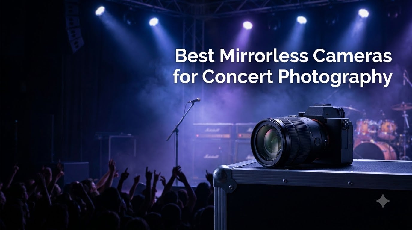 Best Mirrorless Cameras for Concert Photography