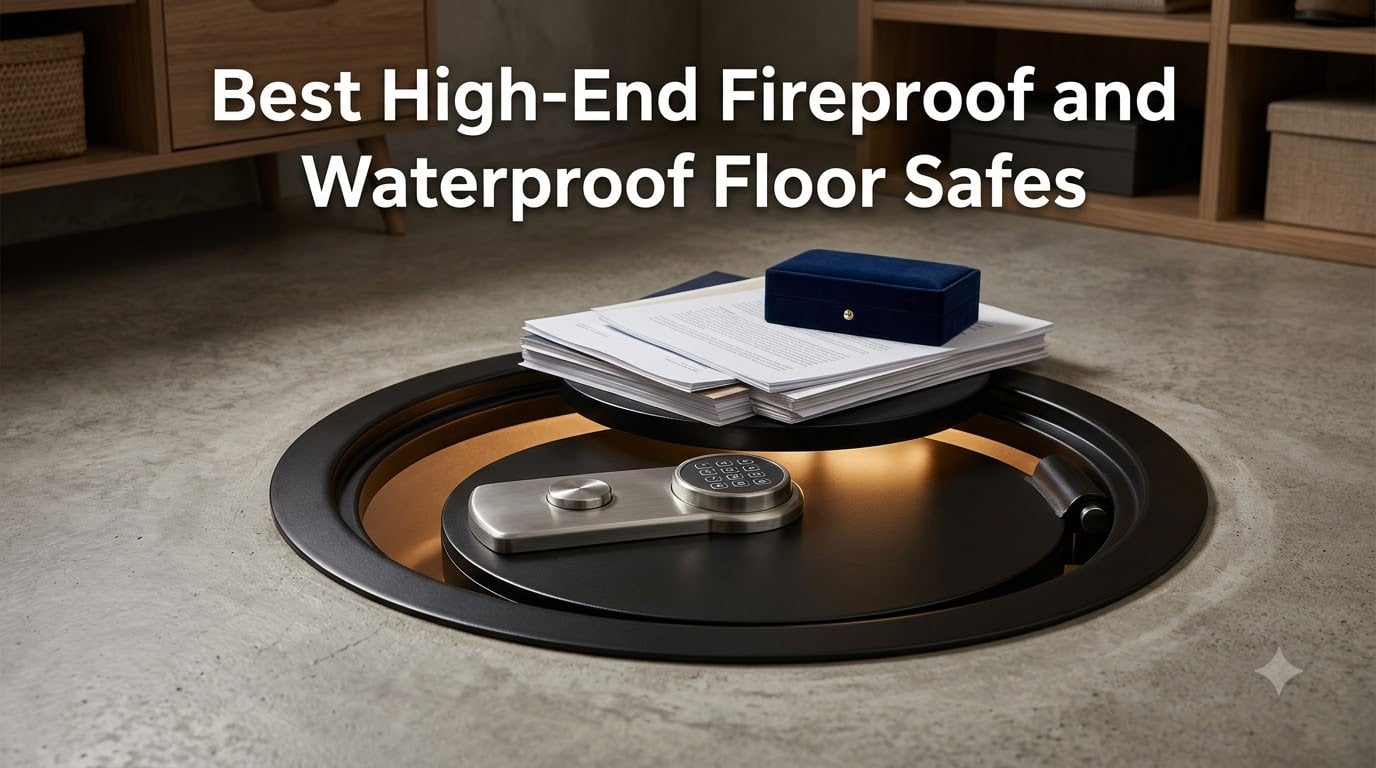 Best High-End Fireproof and Waterproof Floor Safes
