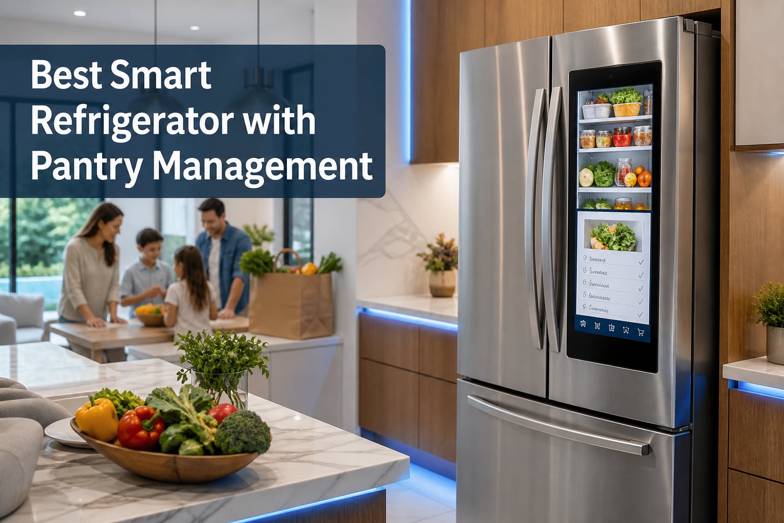 Best Smart Refrigerator with Pantry Management