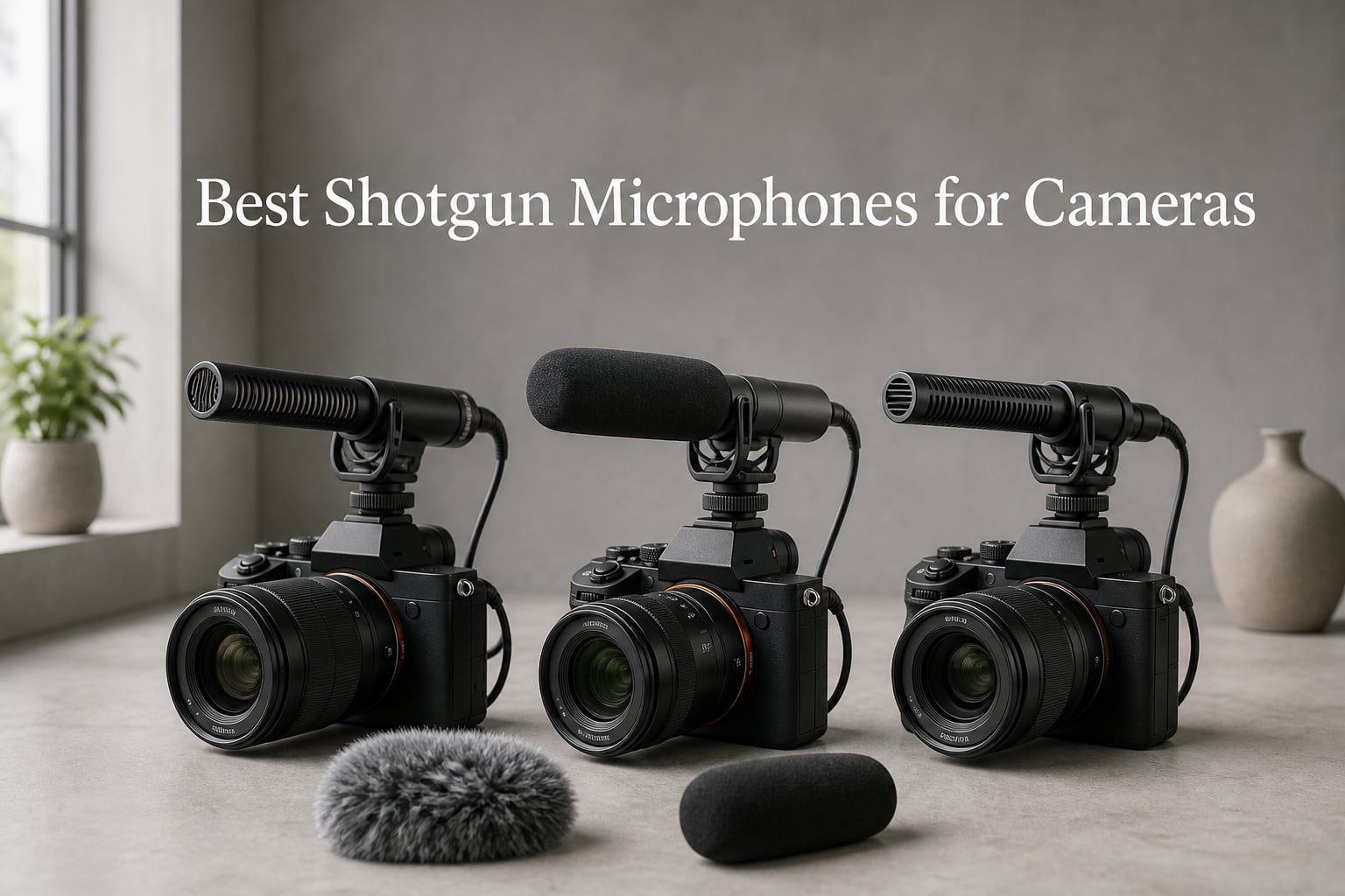 Best Shotgun Microphones for Cameras