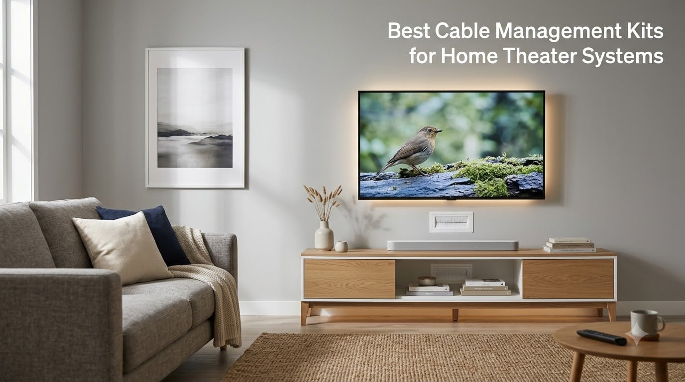 Best Cable Management Kits for Home Theater Systems