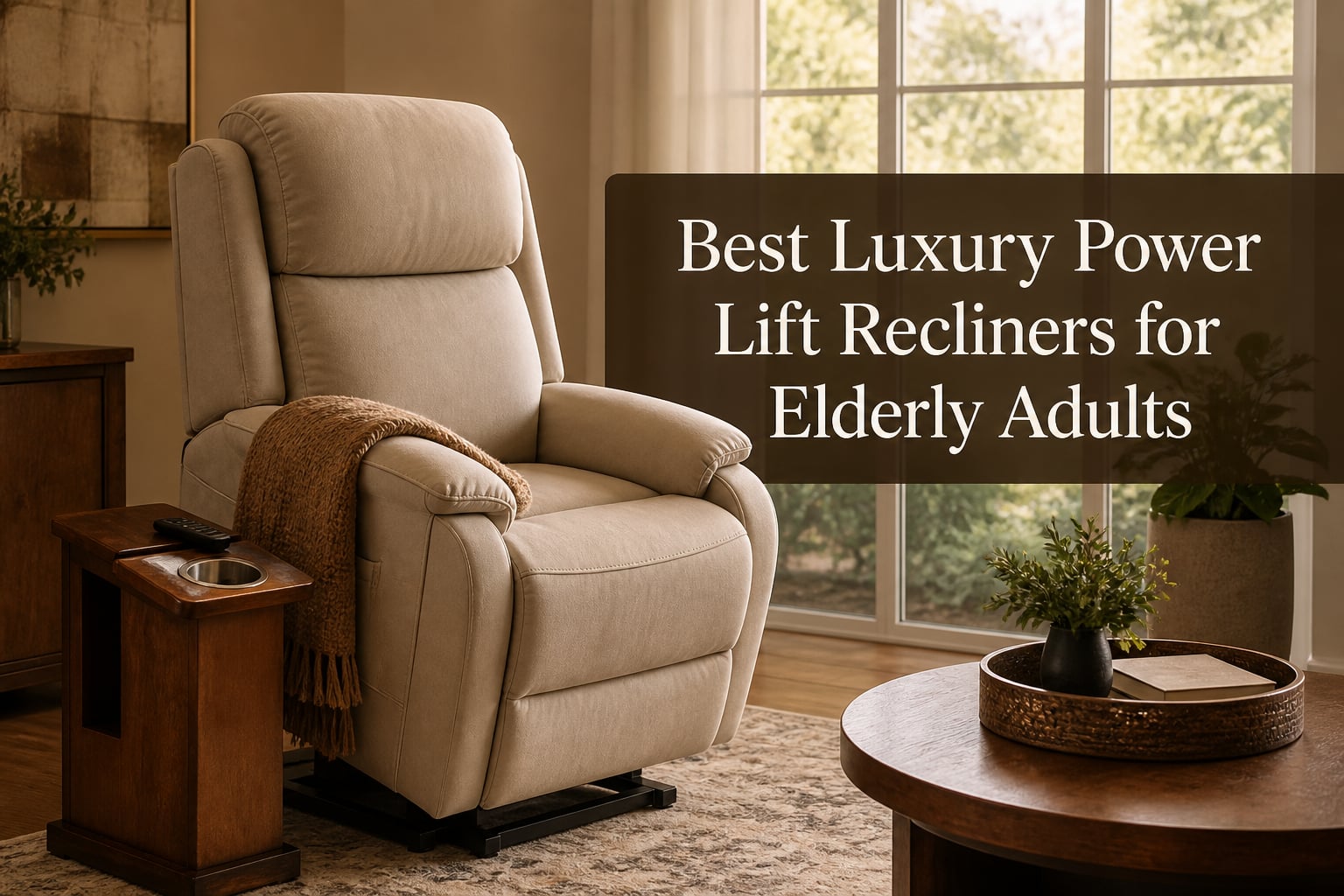 Best Luxury Power Lift Recliners for Elderly Adults