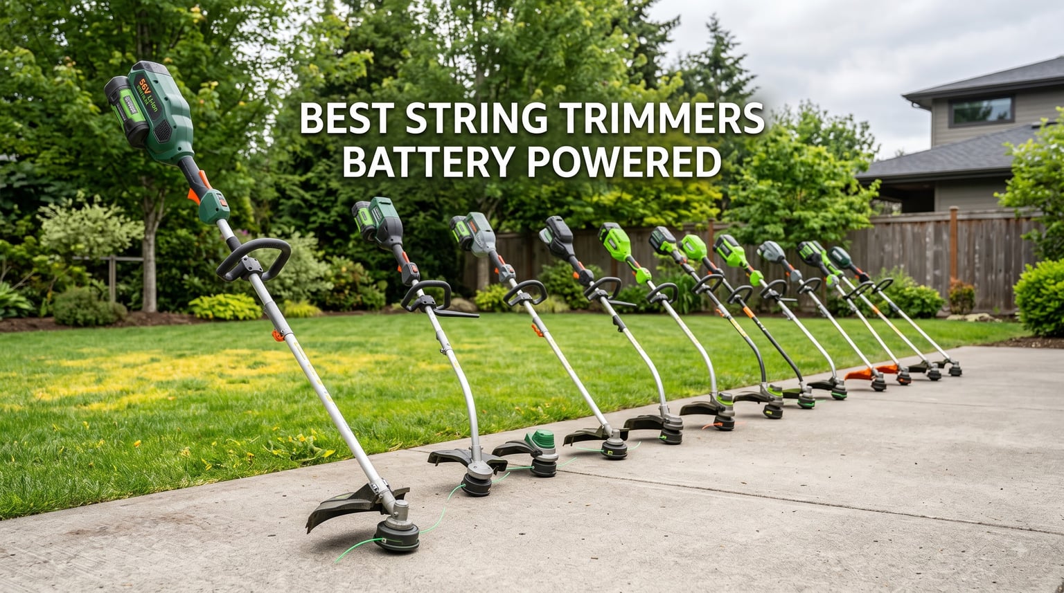Best String Trimmers Battery Powered