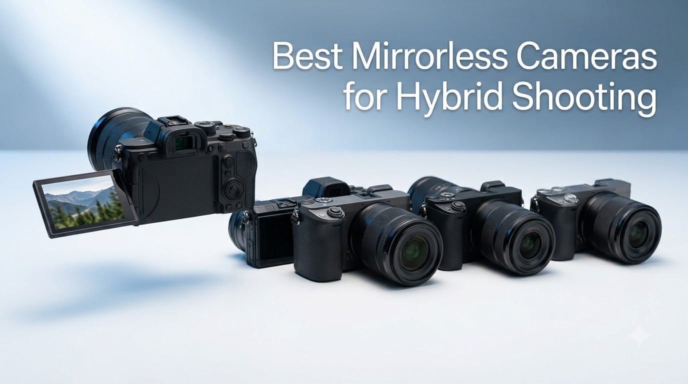 Best Mirrorless Cameras for Hybrid Shooting