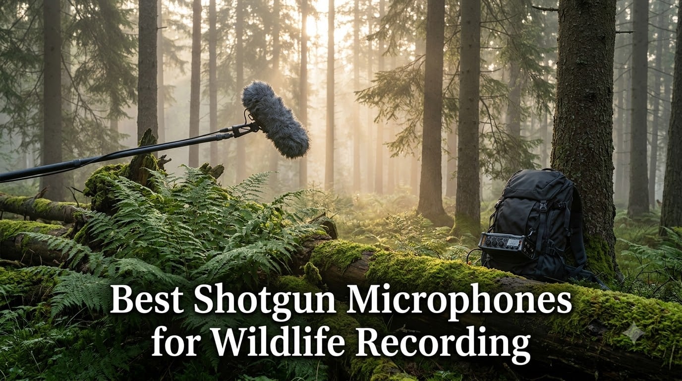 Best Shotgun Microphones for Wildlife Recording