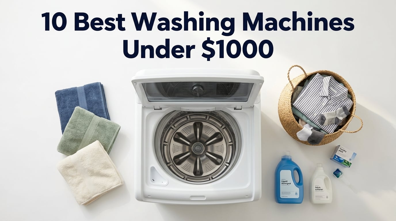 Best Washing Machine For Under $1000