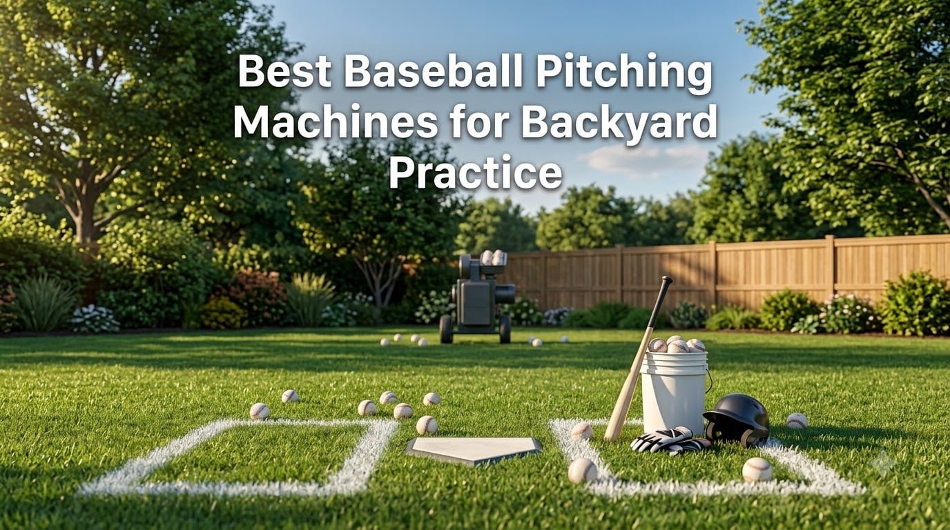 Best Baseball Pitching Machines for Backyard Practice