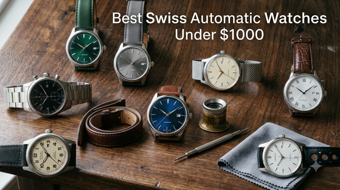 Best Swiss Automatic Watches Under $1000