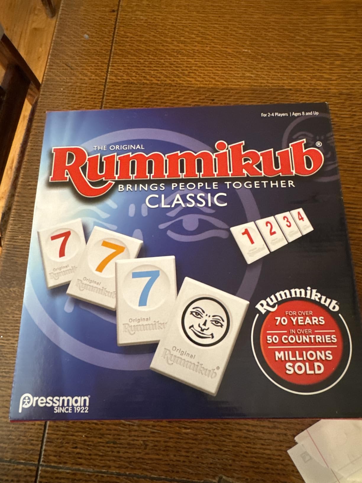 Pressman Rummikub - The Original Rummy Tile Game | Exciting Family Game of Strategy and Luck | Promotes STEM Skills | For Kids, Teens, Adults | 2-4 Players, Ages 8+ customer photo 1