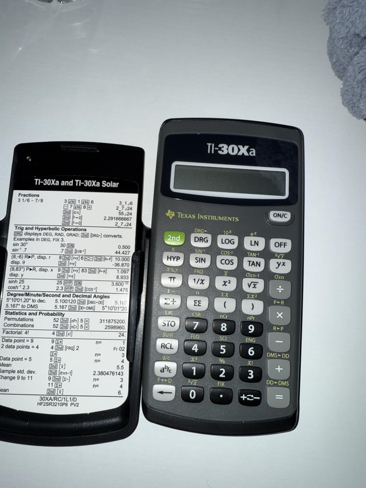 Texas Instruments TI-30Xa Scientific Calculator customer photo 2