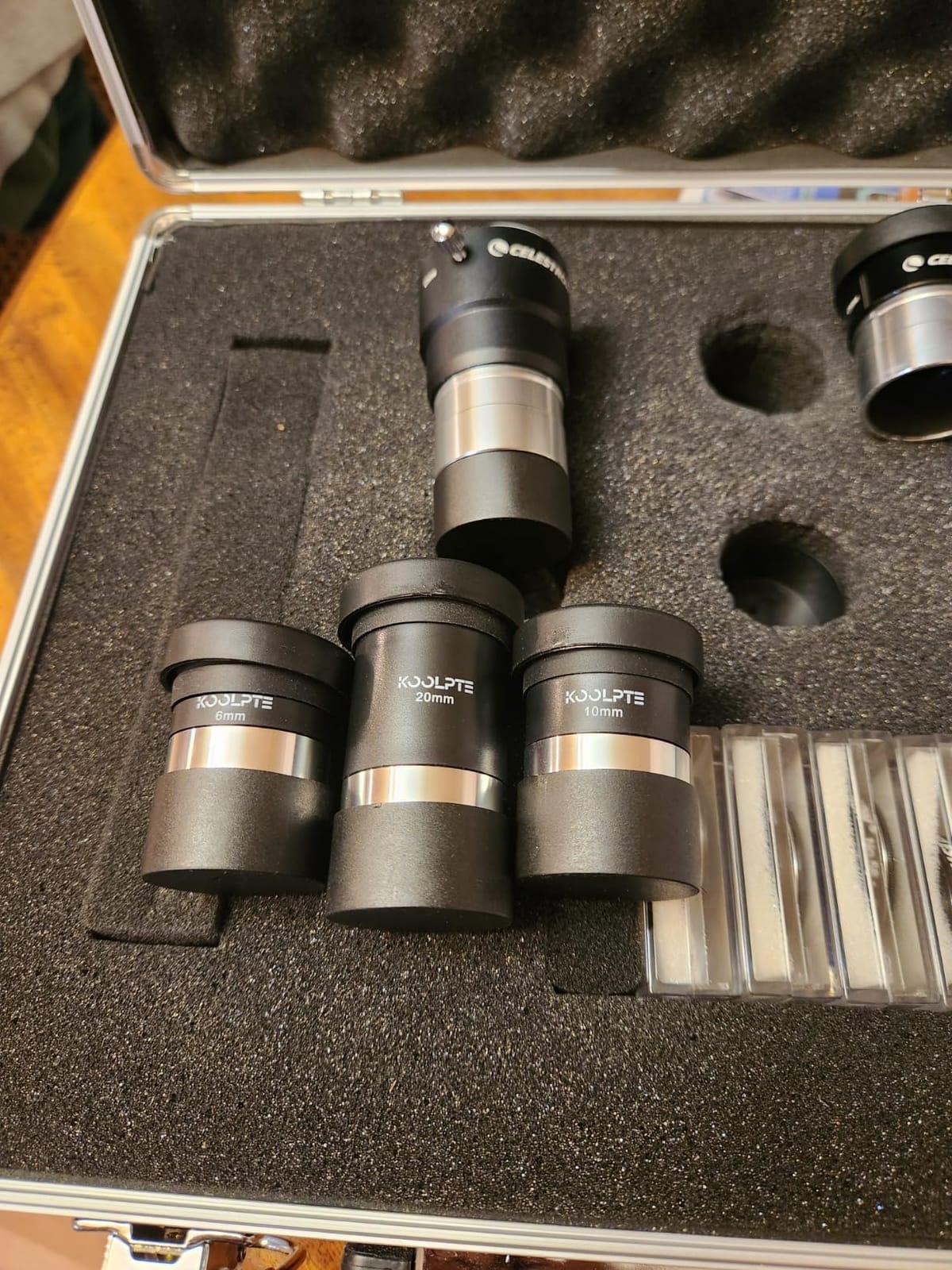 Celestron Eyepiece, Barlow & Filter Telescope Accessory Kit – 1.25