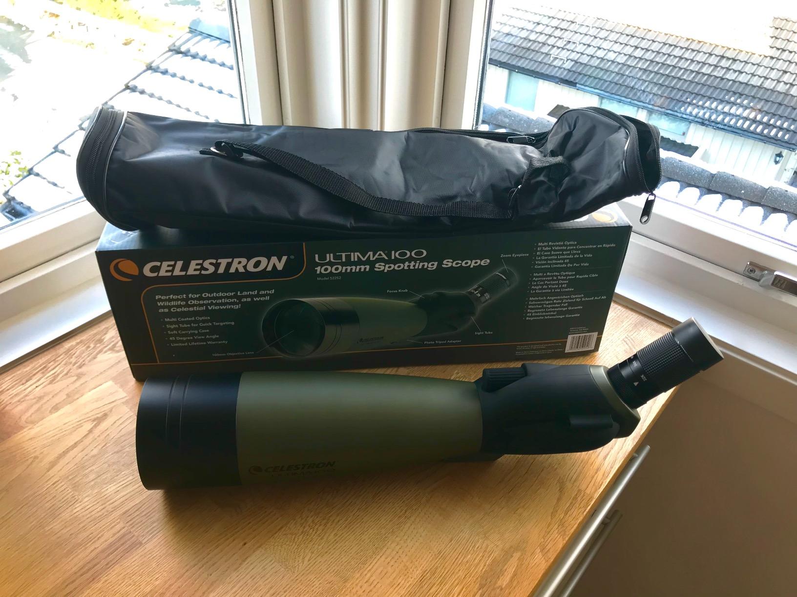 Celestron Ultima 22-66x100 Spotting Scope for Long-Range Viewing customer photo 2