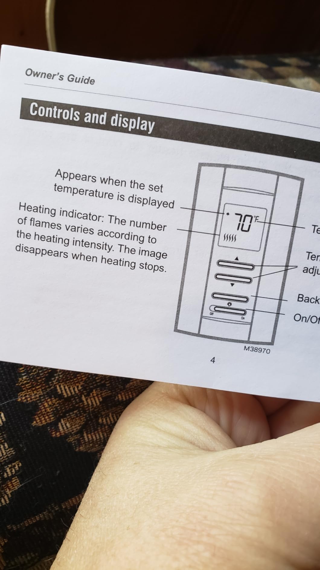 Honeywell TL7235A1003 Line Volt Pro Non-Programmable Digital Thermostat with Electronic Temperature Control, 240-Volt customer photo 2