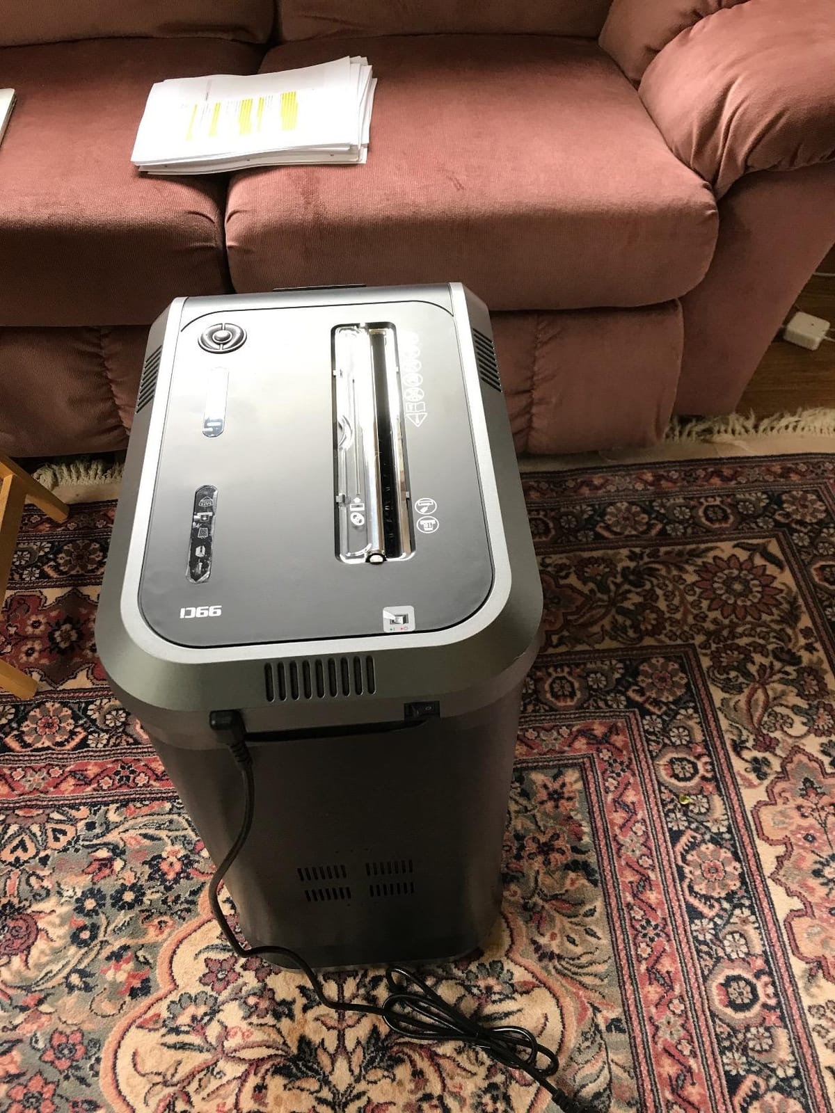 Fellowes ‎Powershred 79Ci 16-Sheet 100% Jam-Proof Heavy Duty Crosscut Paper Shredder Machine for Office and Home, Black/Dark Silver 3227919 customer photo 2