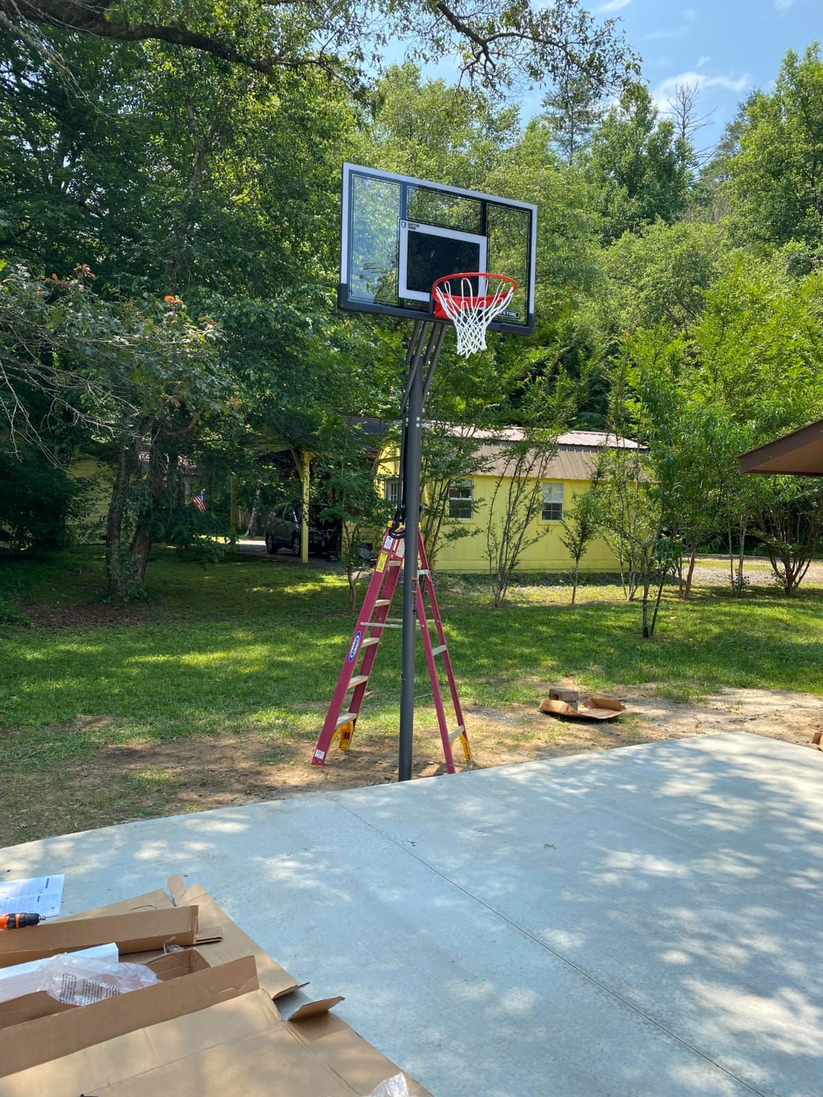 Lifetime Adjustable Basketball Hoop (54-Inch Polycarbonate) customer photo 1
