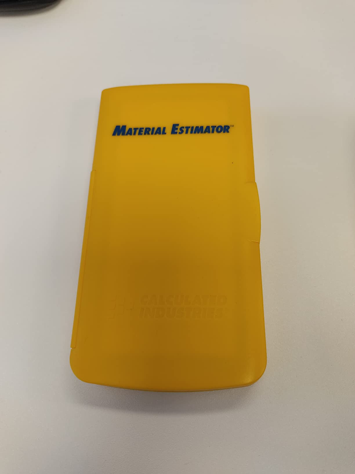 Calculated Industries 4019 Material Estimator Calculator | Finds Project Building Material Costs for DIY’s, Contractors, Tradesmen, Handymen and Construction Estimating Professionals,Yellow customer photo 2