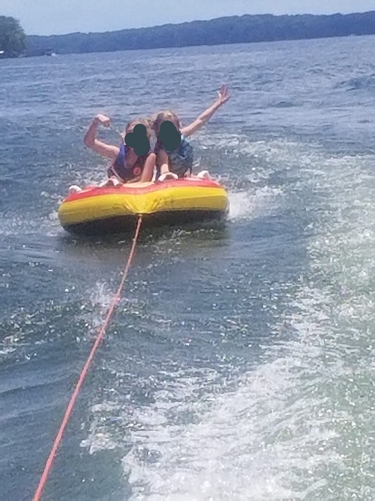 RAVE Sports Diablo II Boat Towable Tube - Inflatable Boating Tube for 1-2 Riders customer photo 1