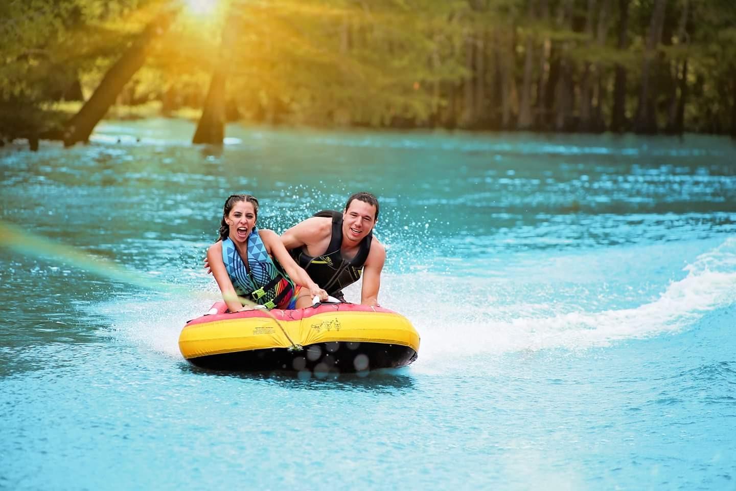 RAVE Sports Diablo II Boat Towable Tube - Inflatable Boating Tube for 1-2 Riders customer photo 2