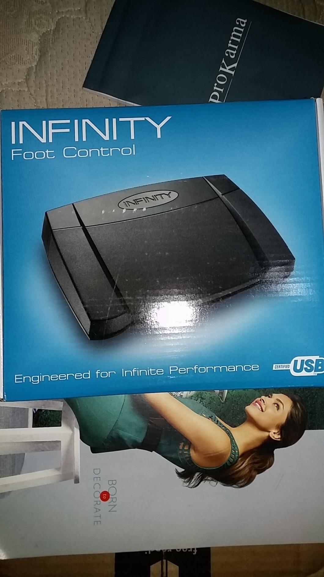 Infinity 3 USB Foot Pedal Control with Computer Plug In, one unit customer photo 1