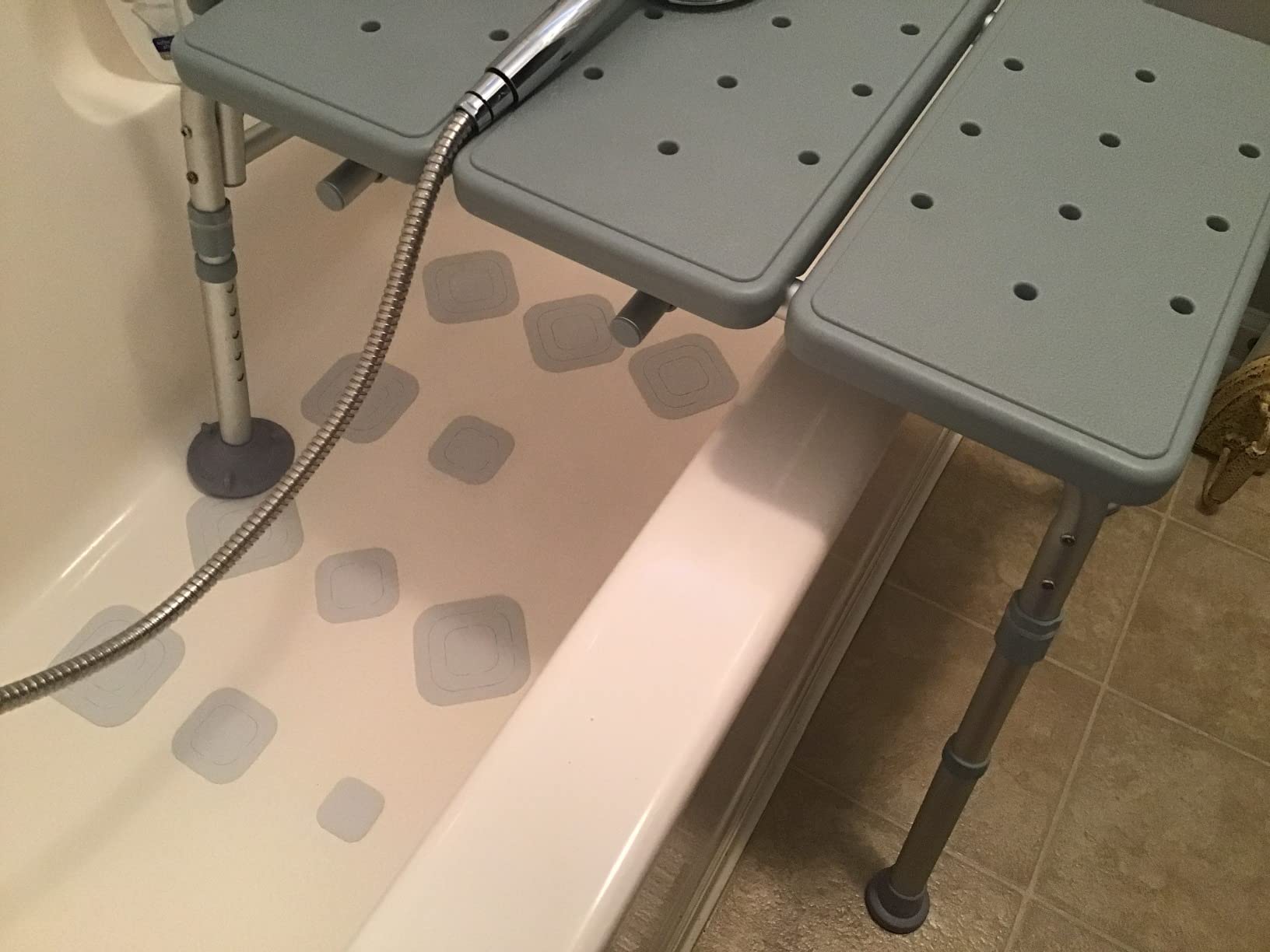 Drive Medical Tub Transfer Bench for Bathtub, Height Adjustable customer photo 2