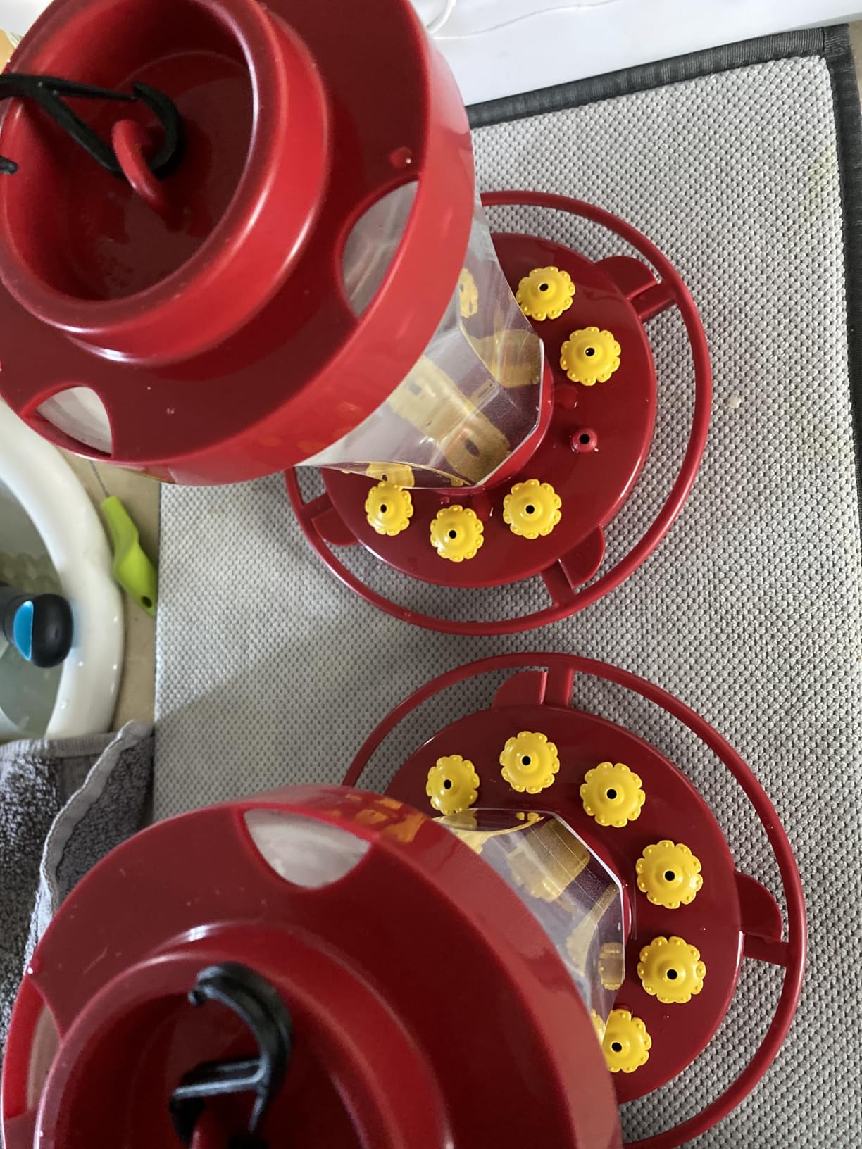 First Nature Hummingbird Flower Feeder - 32‑Ounce - Wide‑Mouth customer photo 2