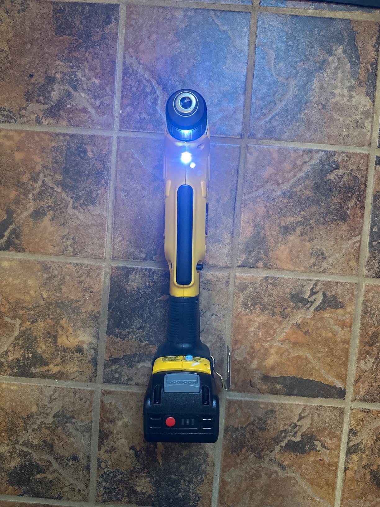 DEWALT DCD740B 20-Volt MAX Li-Ion Right Angle Drill (Tool Only) customer photo 1