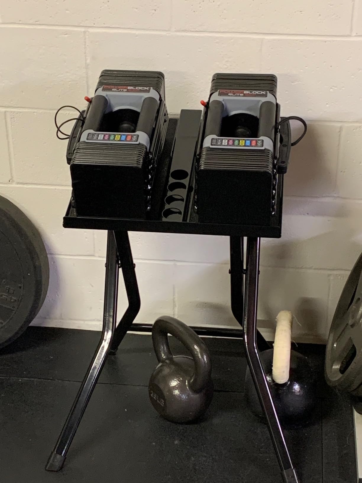 PowerBlock Elite EXP Adjustable Dumbbells, Sold in Pairs, Stage 1, 5-50 lb. customer photo 2