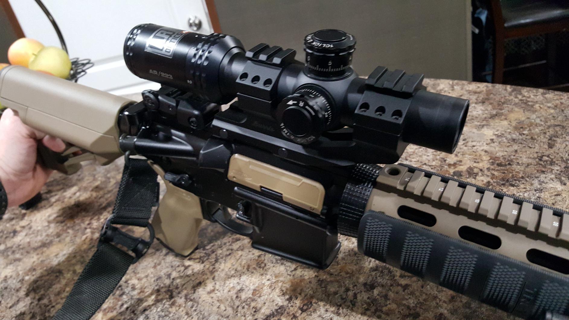 Bushnell Optics, Drop Zone Reticle Riflescope with Target Turrets, Matte Black, 1-4x/24mm customer photo 2