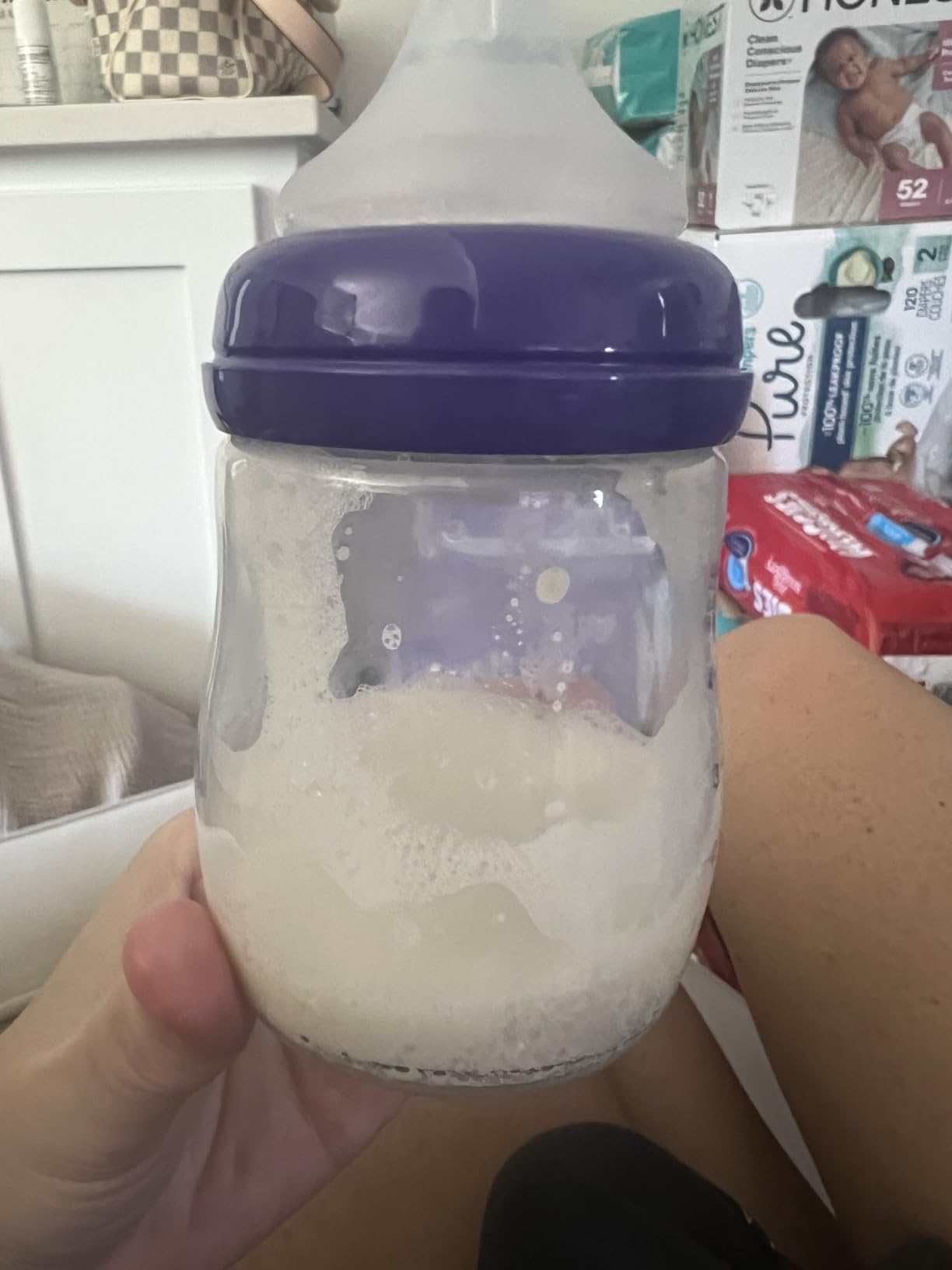 Lansinoh Anti-Colic Baby Bottles, 5 Ounces, 3 Count customer photo 2