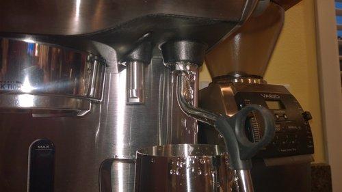 Breville BES920XL Dual Boiler Espresso Machine, Brushed Stainless Steel | Pull barista-quality espresso shots, lattes and cappuccinos at home with this manual coffee maker with LCD display customer photo 2