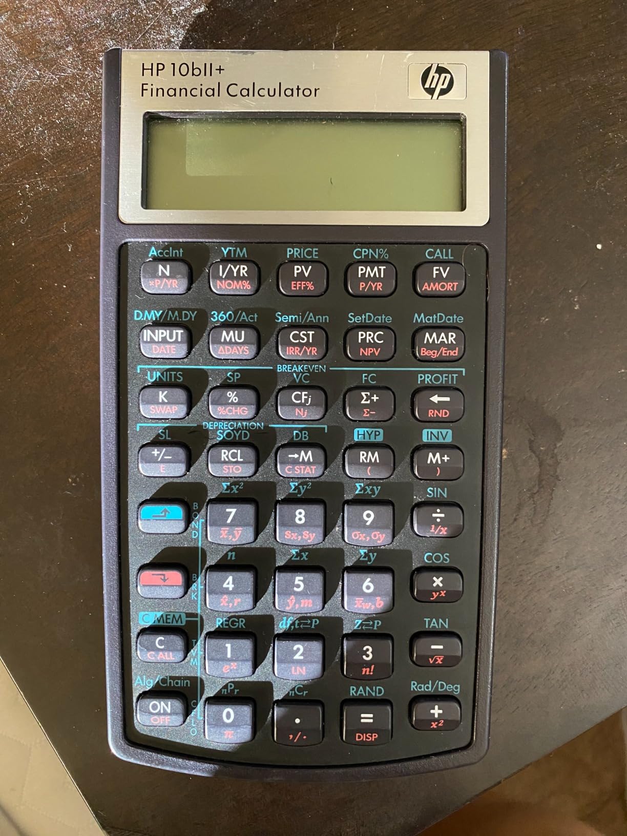 HP 2716570 10bII+ Financial Calculator, 12-Digit LCD customer photo 2