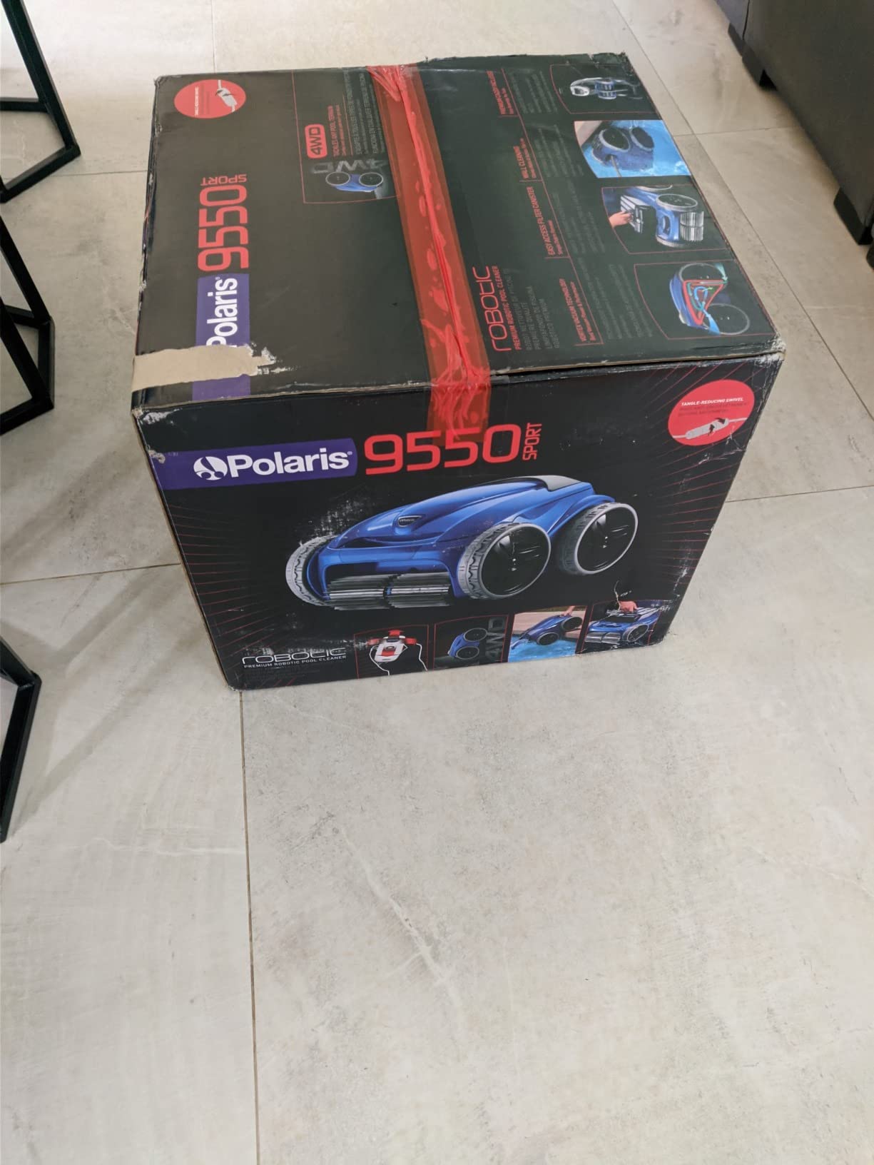 Polaris 9550 Sport Robotic Pool Cleaner, Automatic Vacuum customer photo 1