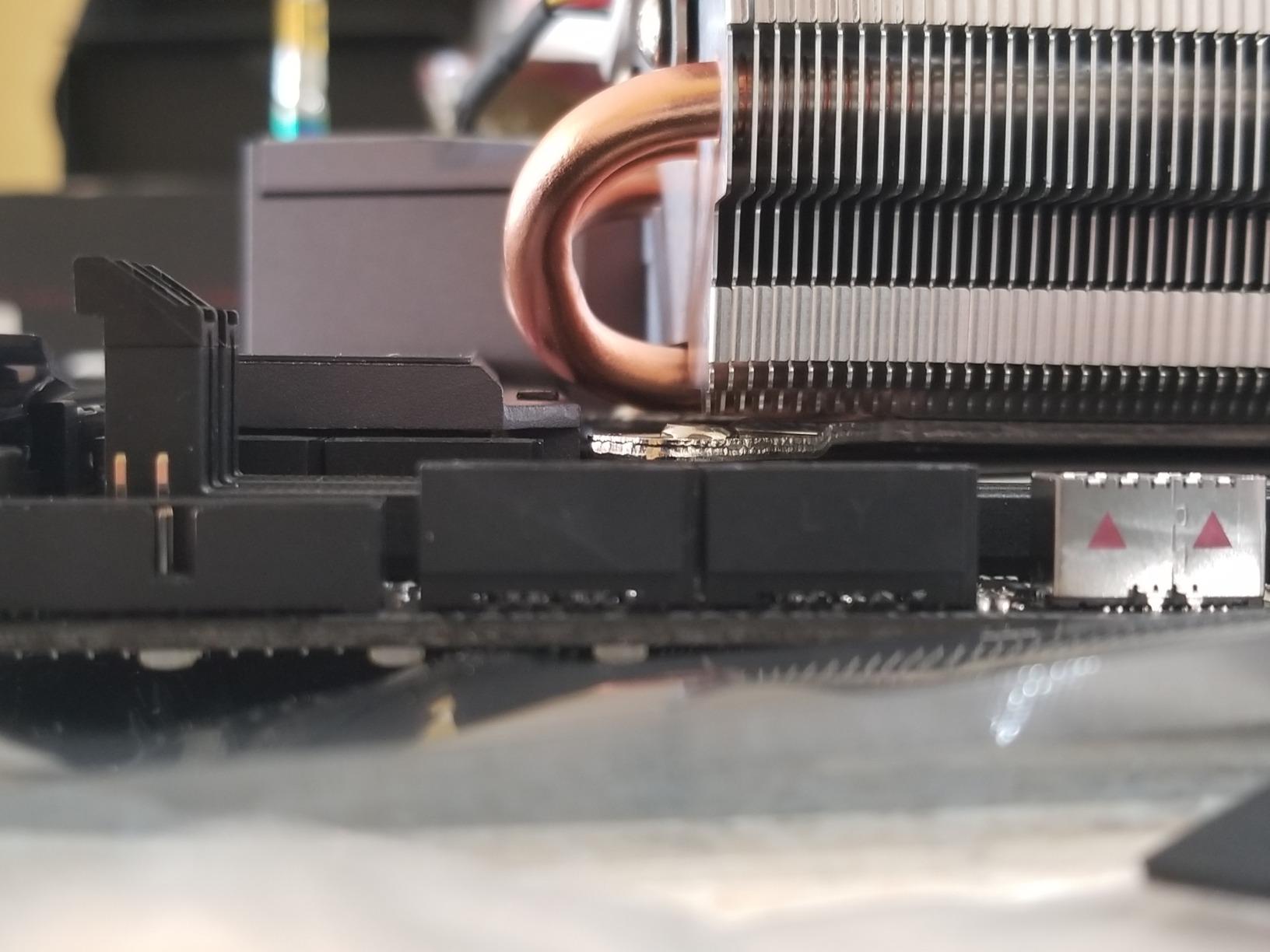 Silverstone Tek Low-Profile Heatsink CPU Cooler with 92mm PWM Fan, Four 6mm Heat Pipes, Intel LGA1155/1156/1150 and AMD AM2/AM3/FM1/FM2 AR06 customer photo 1