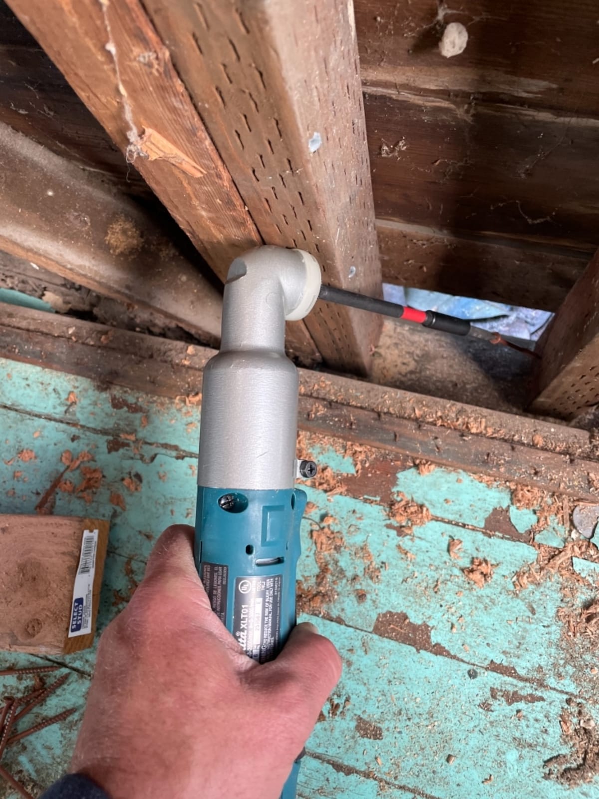 Makita XLT01Z 18V LXT Lithium-Ion Cordless Angle Impact Driver, Tool Only customer photo 2