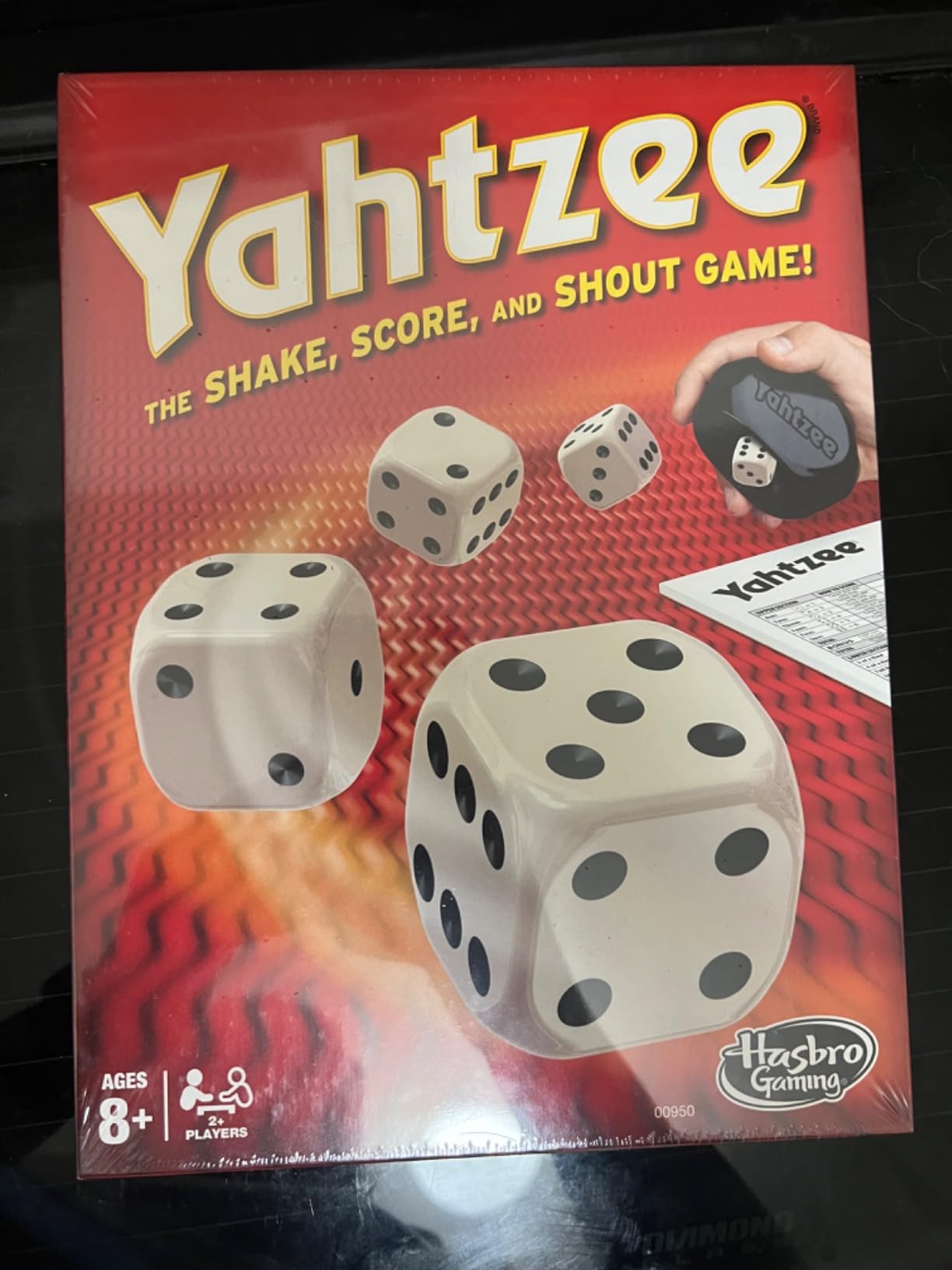 Hasbro Gaming Yahtzee Game, Fast-Playing Dice Games for Kids, Teens, and Adults, Strategy Games, Family Games for Kids, 2 or More Players, Ages 8 and Up customer photo 1