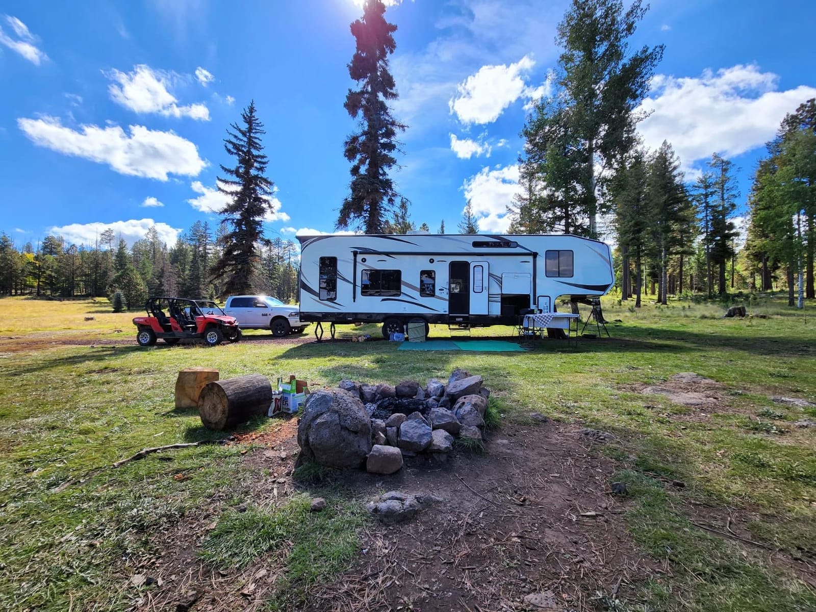 GCI OUTDOOR Slim-Fold Cook Station | Portable Folding Kitchen Table with a Heat Resistant Tabletop, 4 Side Tables & Storage Rack, Perfect for Picnics & Camping Trips customer photo 1