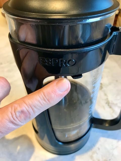 ESPRO P3 French Press Coffee Maker, 32oz, Black, Double Micro Filter Press customer photo 2