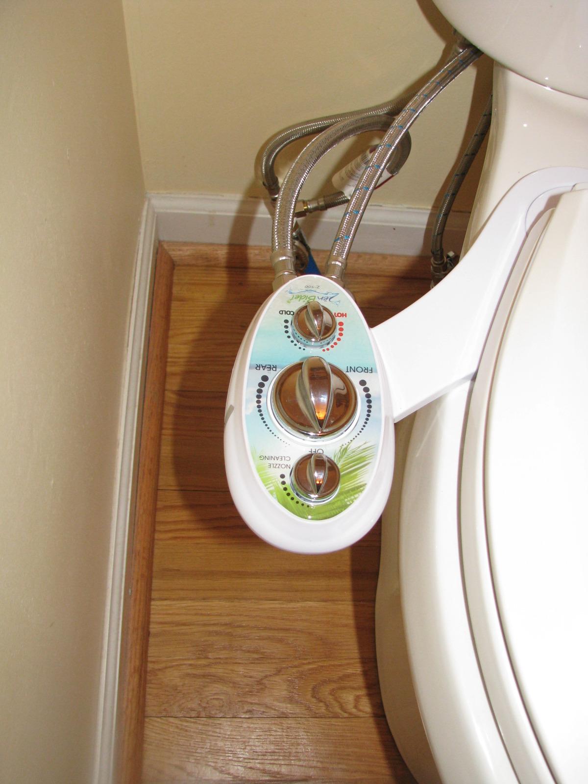 Warm Hot and Cold Bidet Attachment- Dual Nozzle Warm Water Bidet Attachment for Toilet with Self-Cleaning Nozzles and Ceramic Valves - Easy to Install Bidet with Picture Instructions customer photo 2